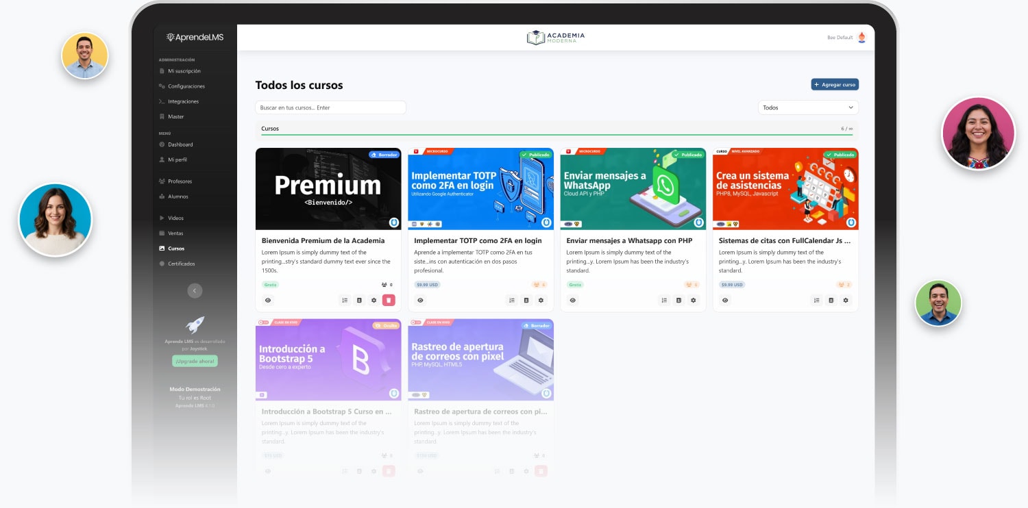 Tecnología educativa centralizada